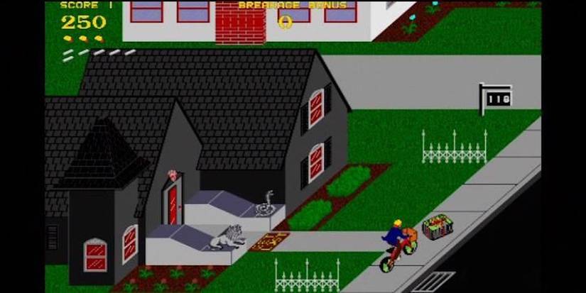 paperboy midway game