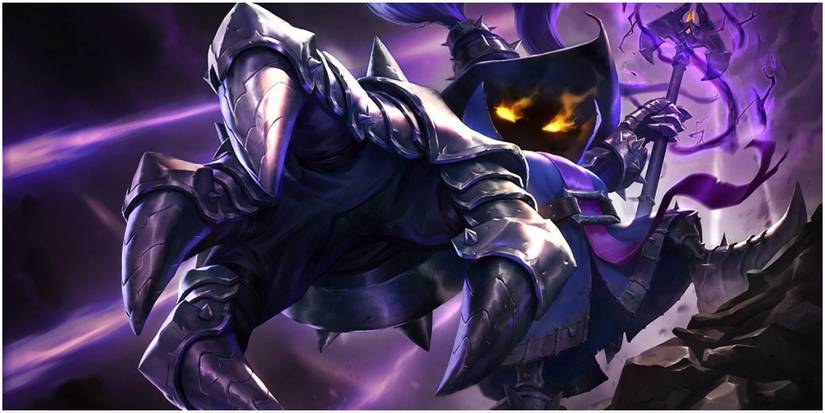 Veigar Calling Down A Magic Missile
