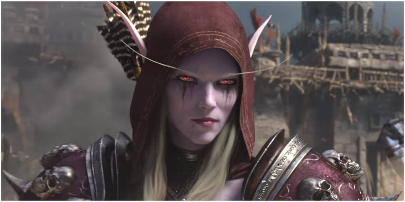 Sylvannas Looking At The Alliance Forces