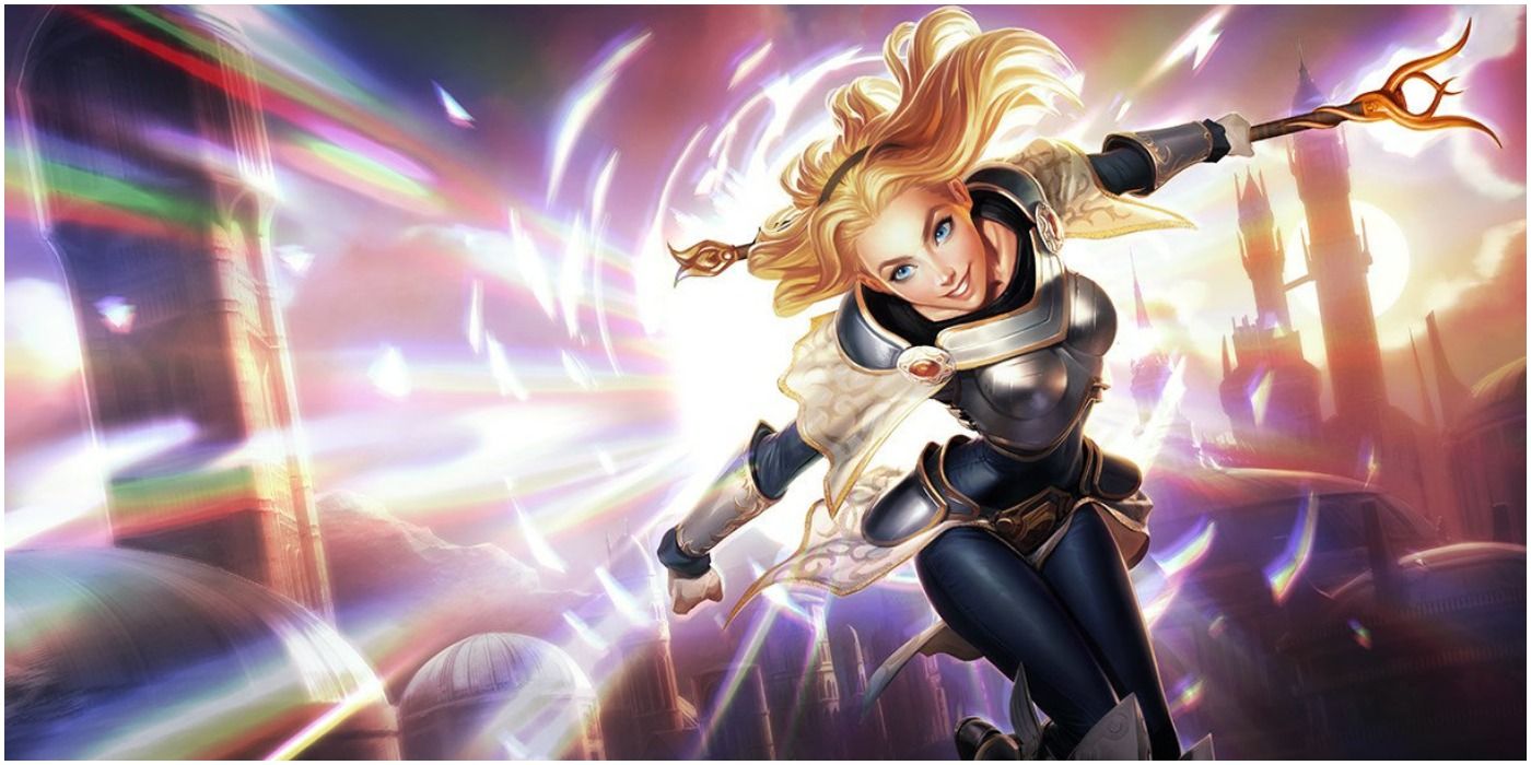 League of Legends Lux Charging Up Her Ultimate
