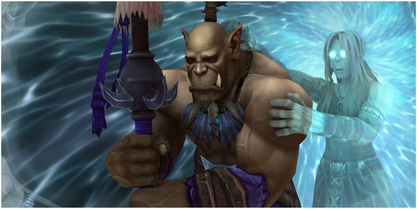 Ner'Zhul Being Visited By His Wife