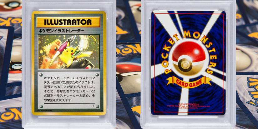 The Pikachu Illustrator Pokémon Card