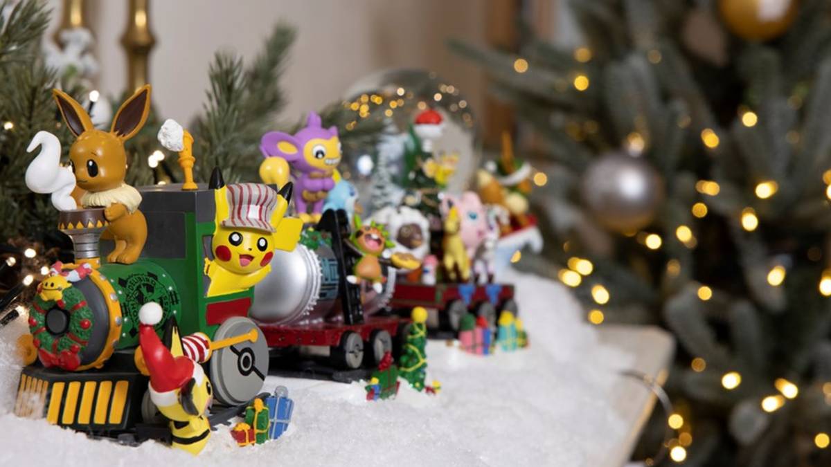 pokemon holiday collection train