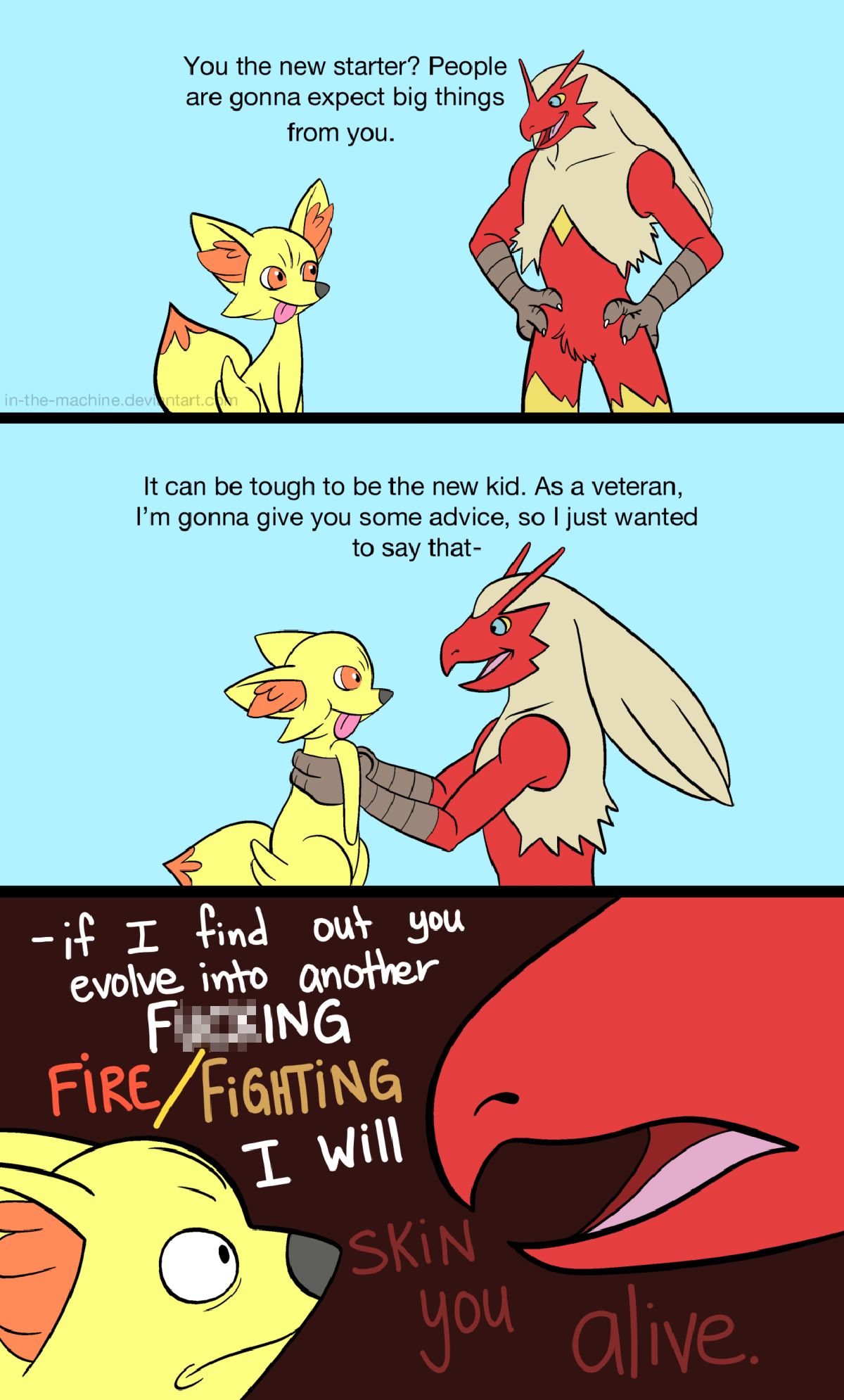 Pokemon - fire/fighting meme