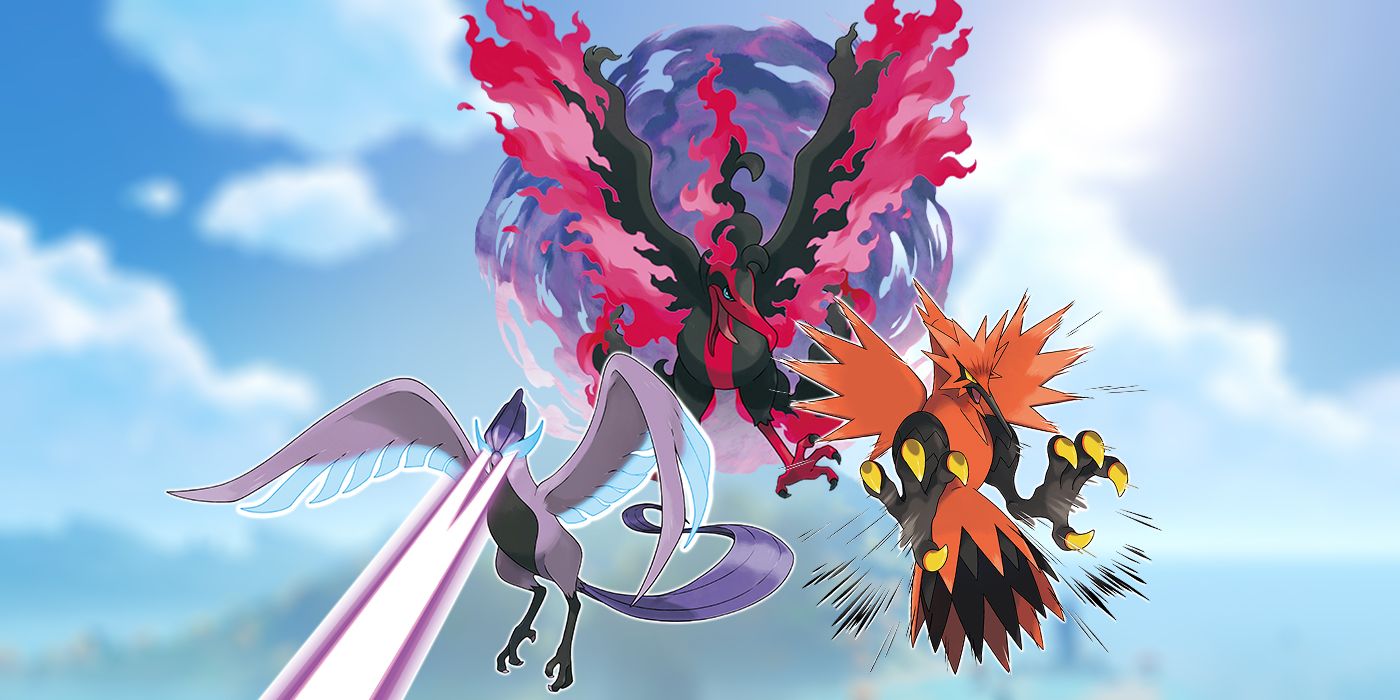 Galarian Articuno, Zapdos, and Moltres Shinies Revealed for