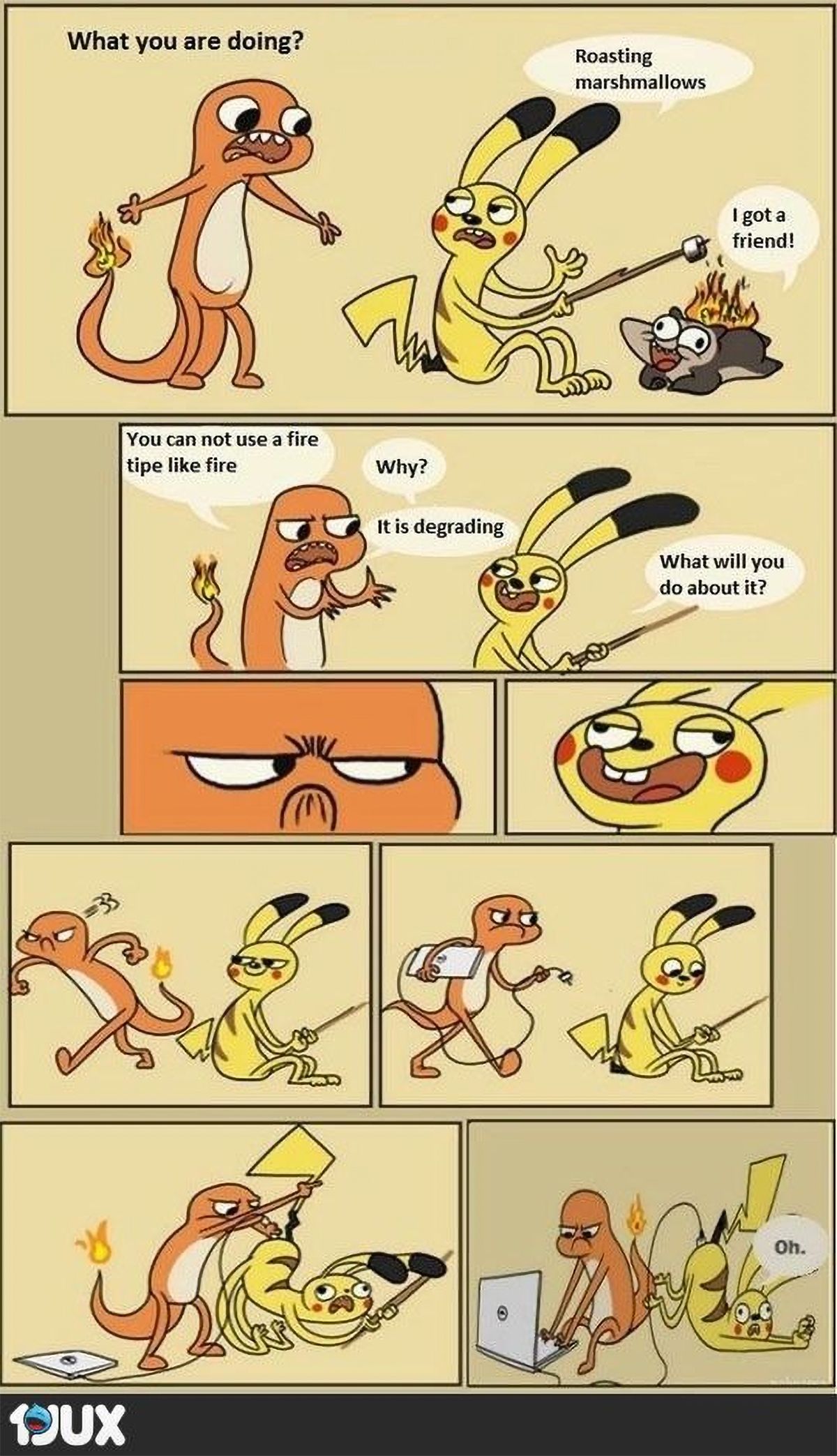 pokemon meme pikachu charmander