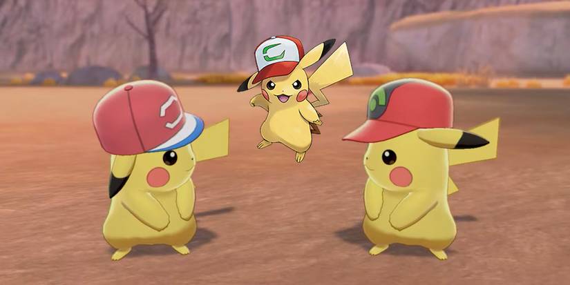 sword shield partner cap pikachu