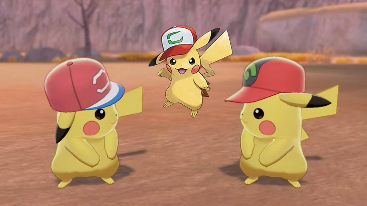 sword shield partner cap pikachu