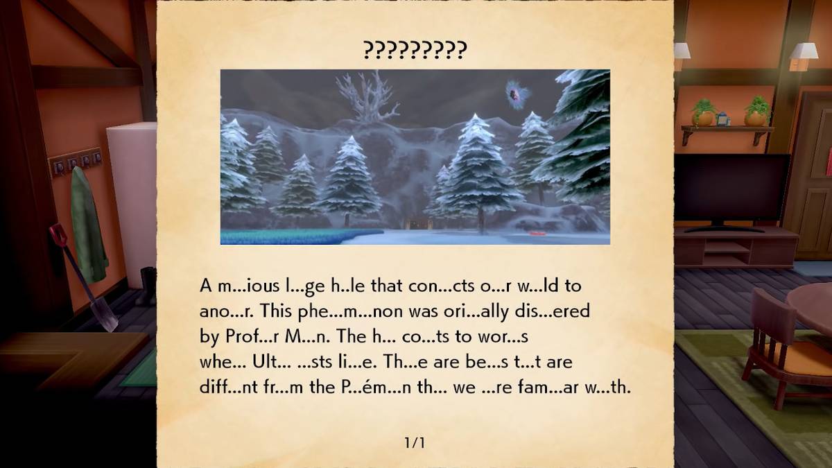 pokemon sword and shield legendary clue 4