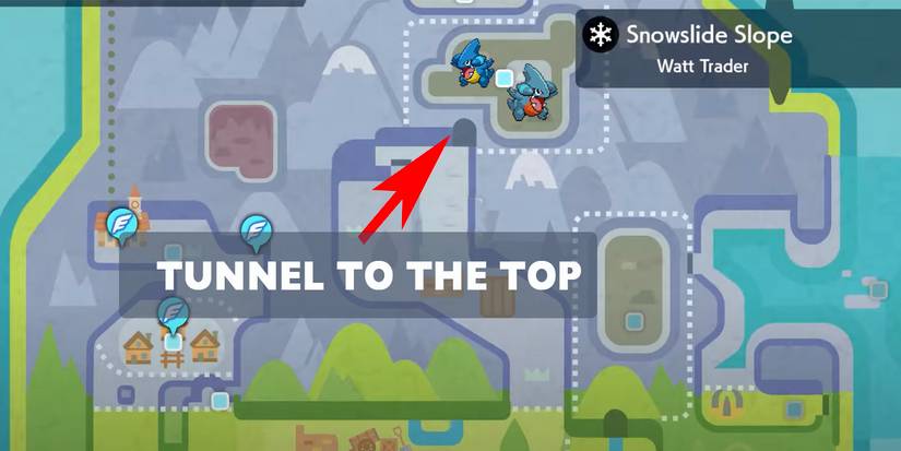 crown tundra dlc tunnel to the top map