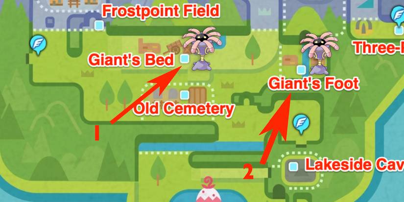 galar crown tundra fossil lileep map