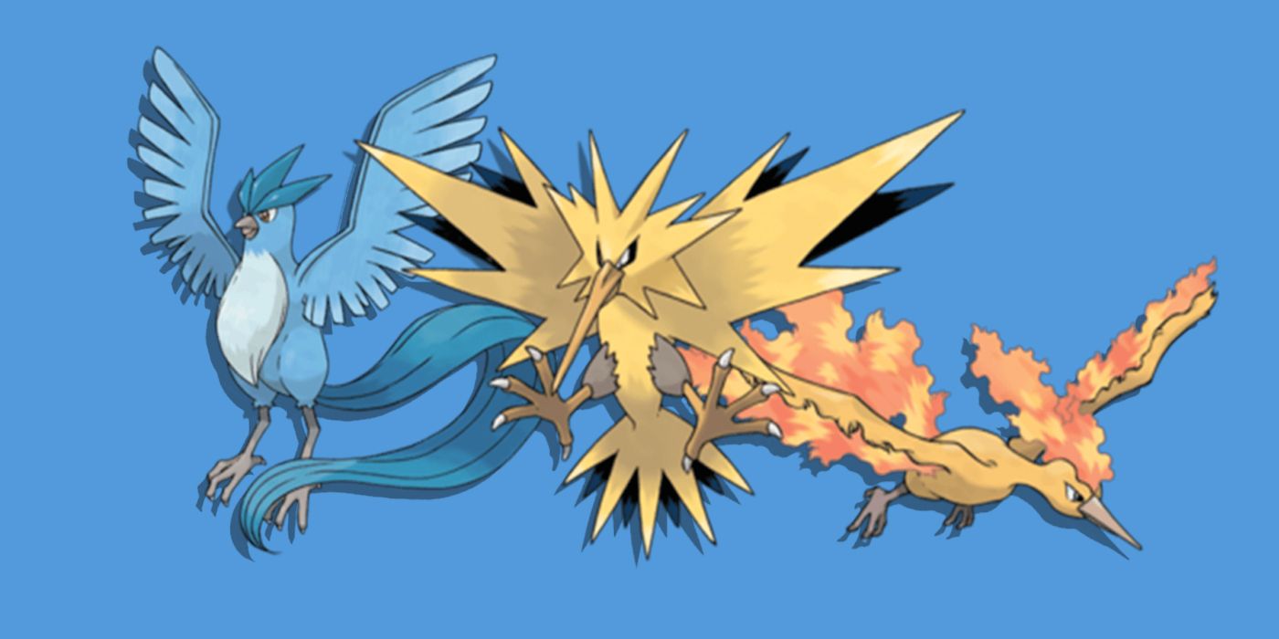 Pokemon Sword And Shield Legendary Bird Trio Are Found In The Wild