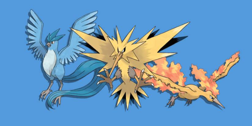 Pokemon legendary birds