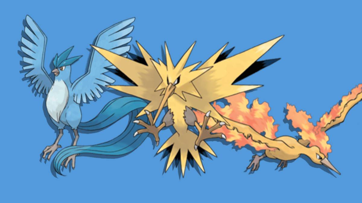 Pokemon legendary birds