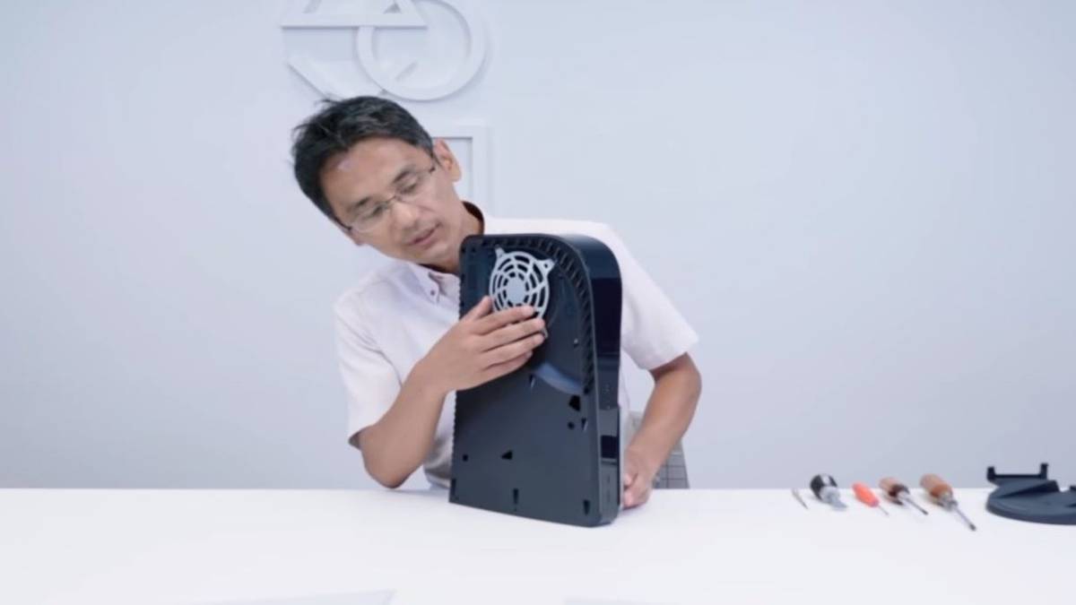 ps5 teardown fan