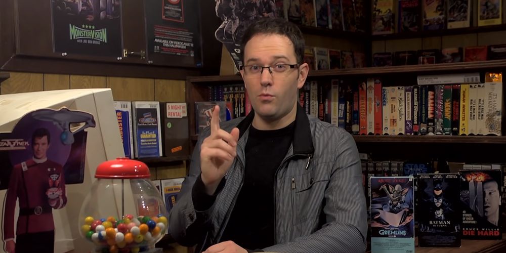 The Angry Video Game Nerd promoting Raid: Shadow Legends