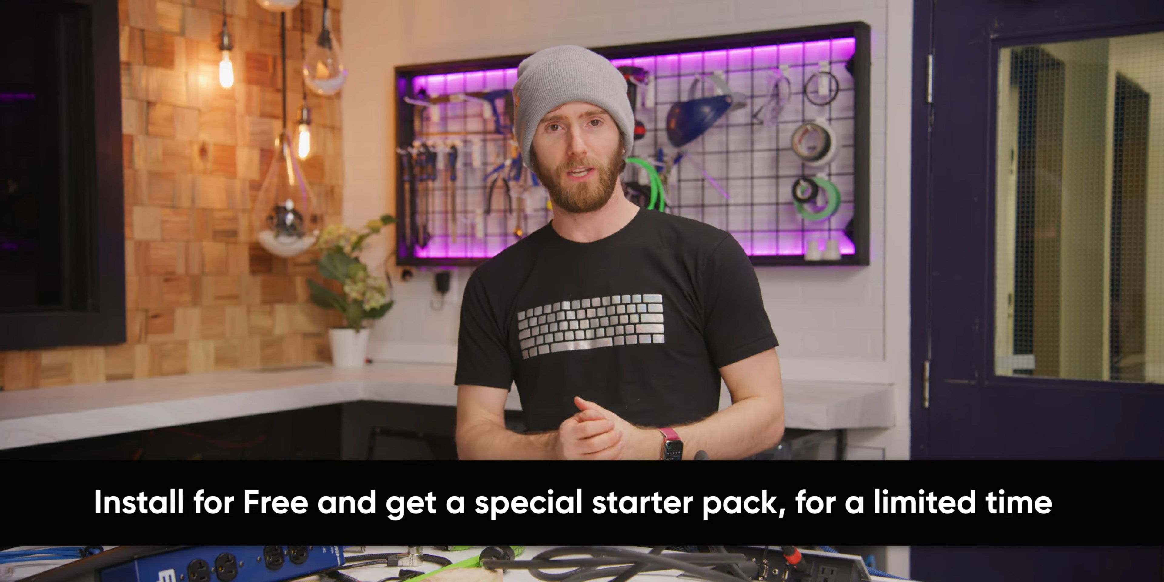 A Raid: Shadow Legends sponsor spot in a Linus Tech Tips video
