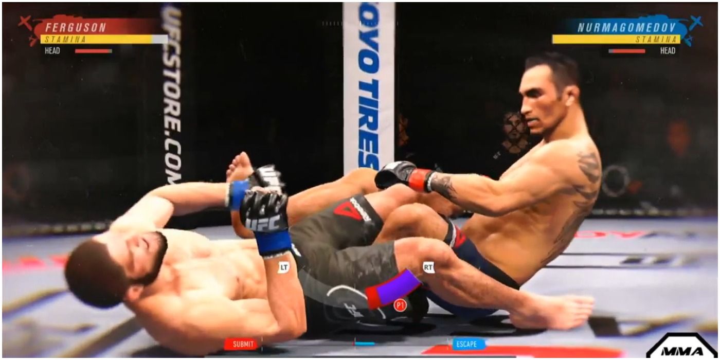 UFC 4 - The rolling heel hook