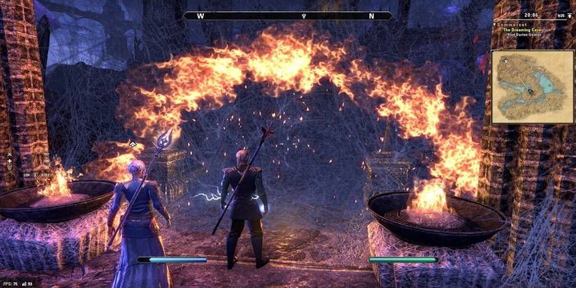 Spiral Skein ESO players entering portal