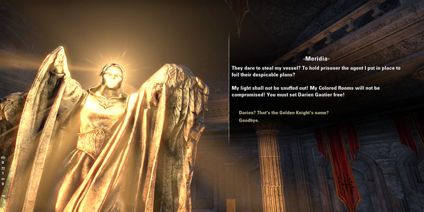 Meridia Lore Appearance ESO