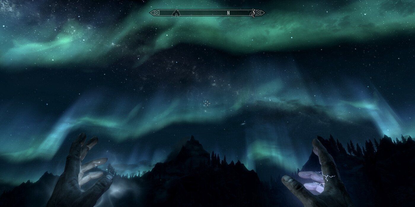 The Night Sky In Skyrim