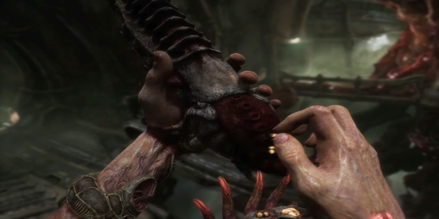 Horror FPS Scorn Shows New Xbox Series X Gameplay