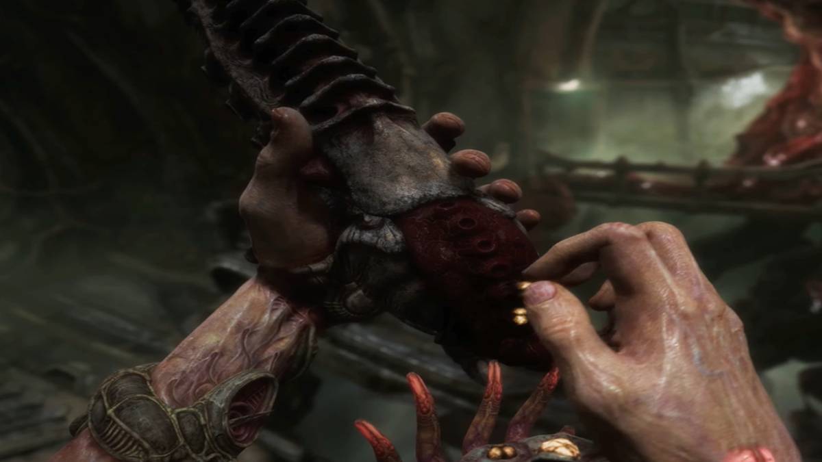 scorn weapon loading