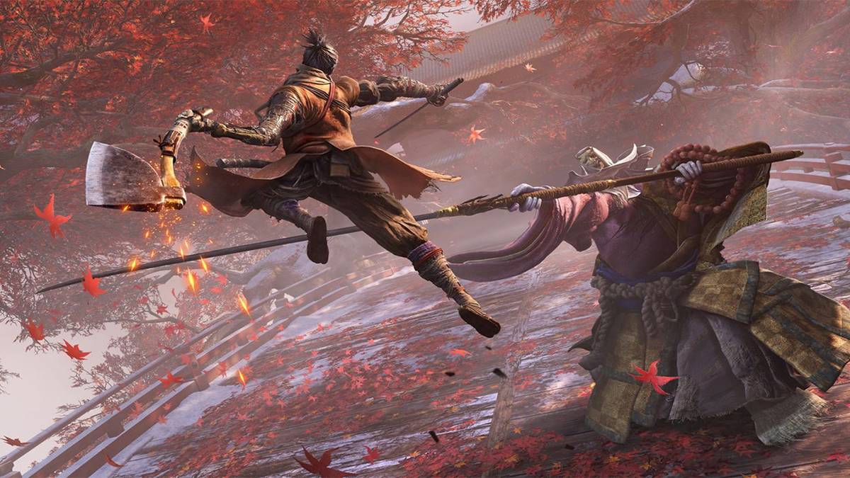 Sekiro The Wolf boss fight