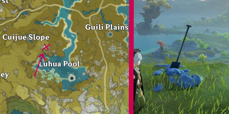 Genshin Impact How To Find The Treasure S Location Game Rant