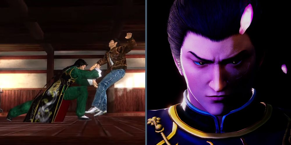 The bad endings from Shenmue 1 and Shenmue 3