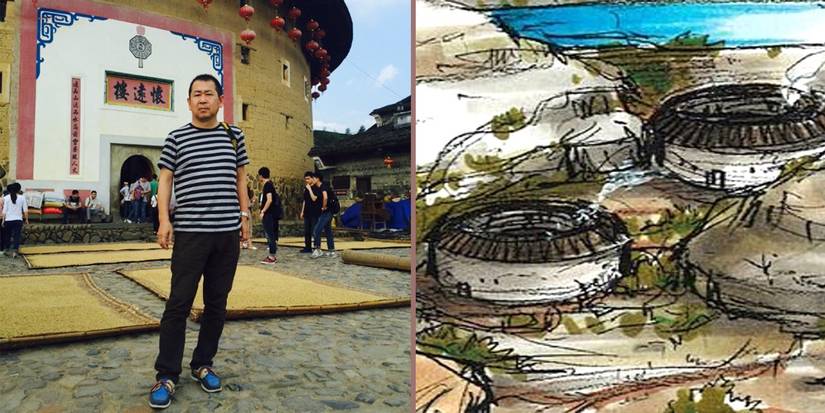 Yu Suzuki in China and a planned area for a future Shenmue game