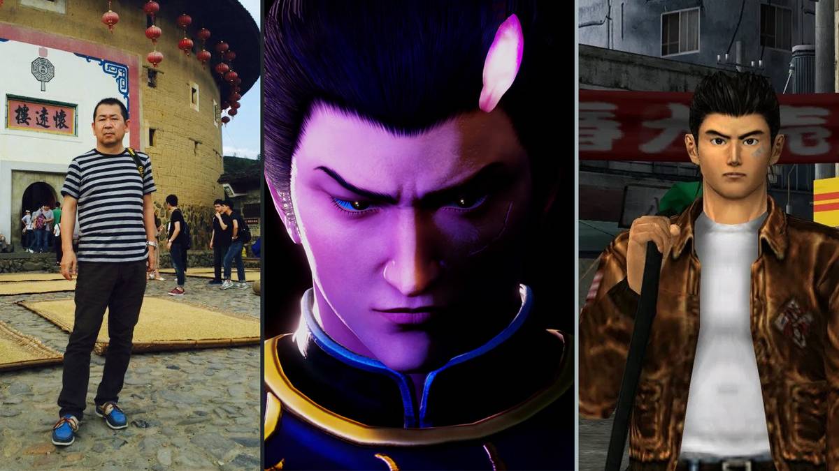 Yu Suzuki in China, Lan Di in Shenmue 3's bad ending and Ryo leaving Japan