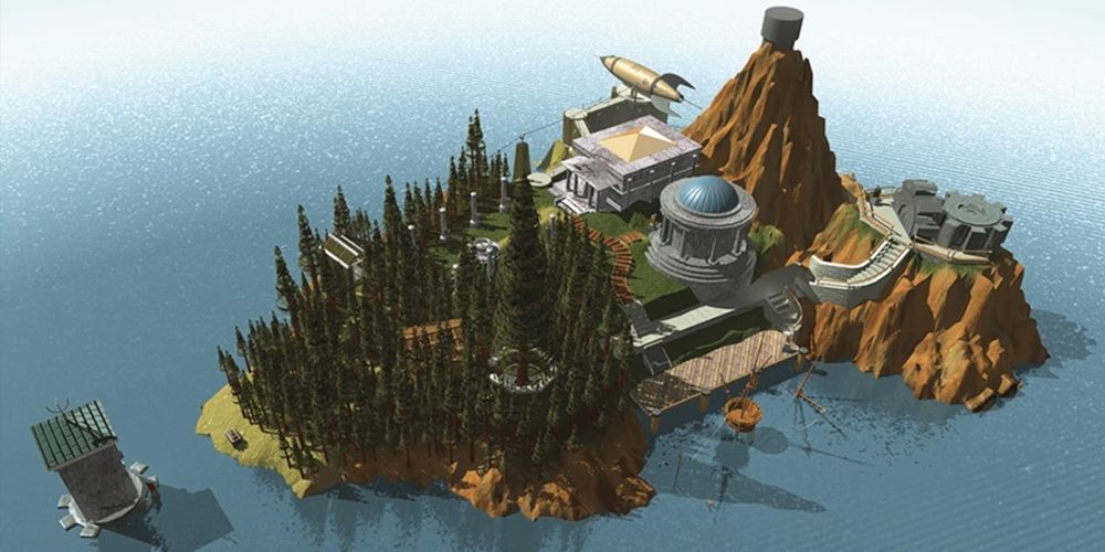 The island from Myst