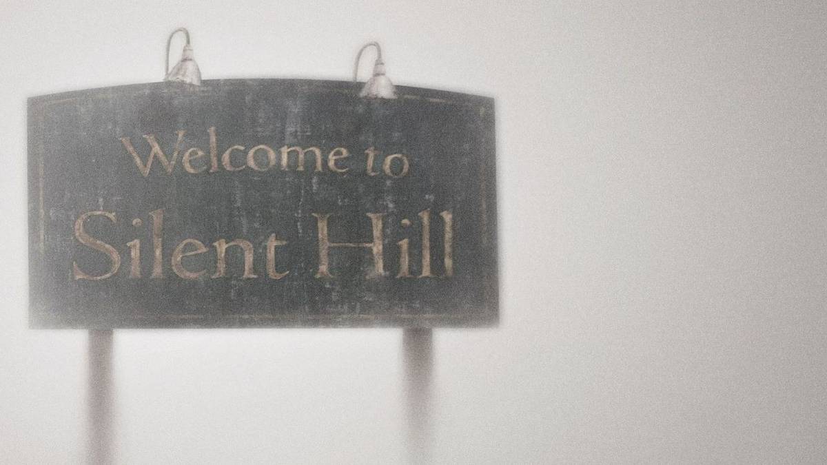silent hill town sign