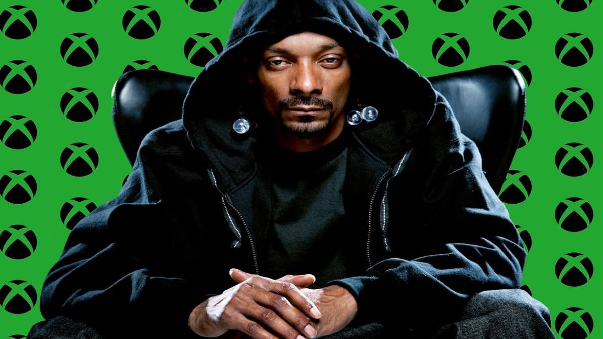 snoop dogg with xbox logos