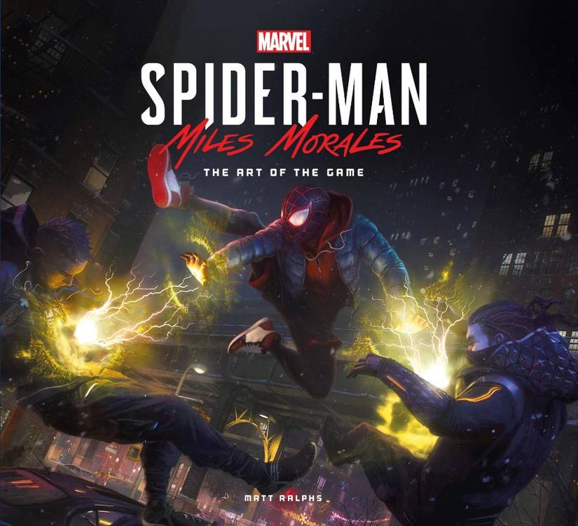 spider-man miles morales the art of the game book