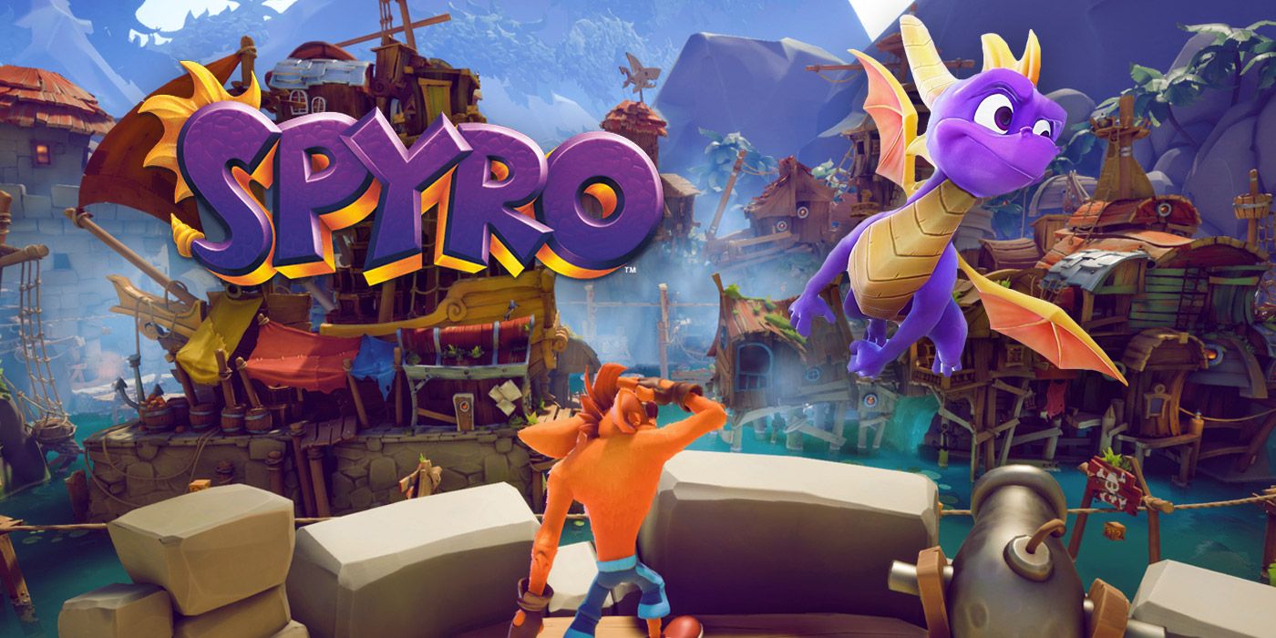 Spyro Crash Bandicoot