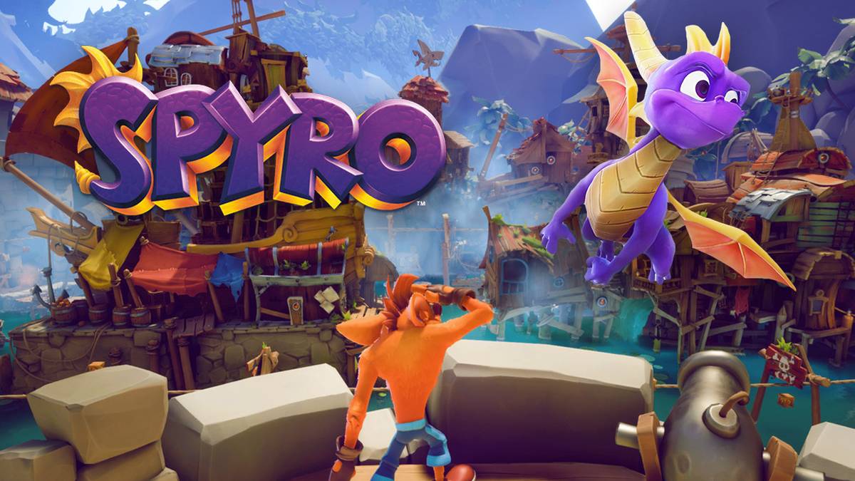 Spyro Crash Bandicoot