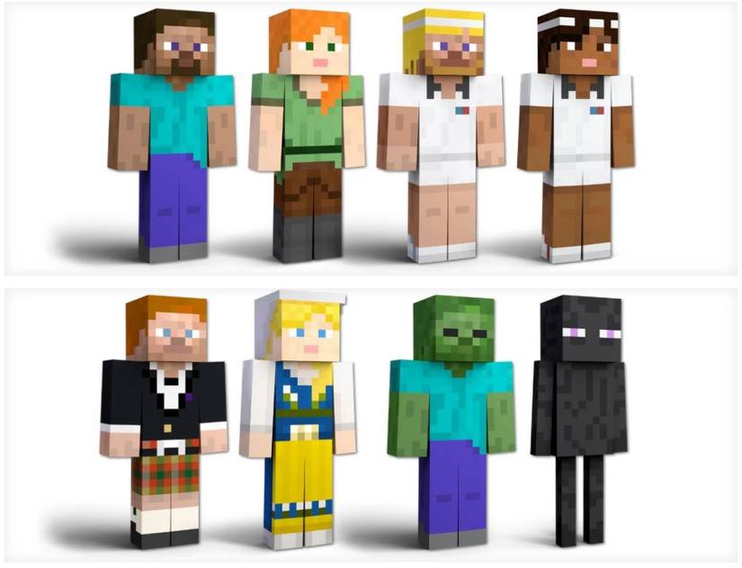 minecraft smash bros skins