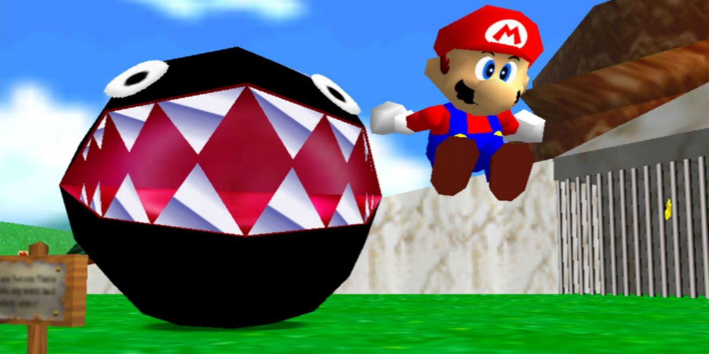 Mario and Chain Chomp