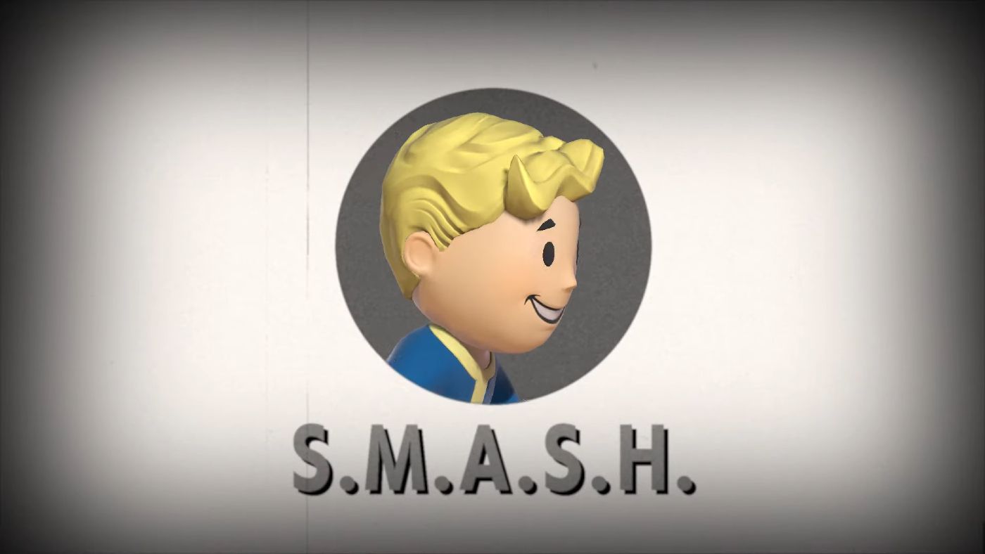 super smash bros vault boy