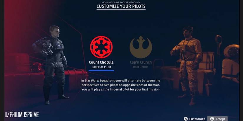 Cereal meme. Star Wars: Squadrons