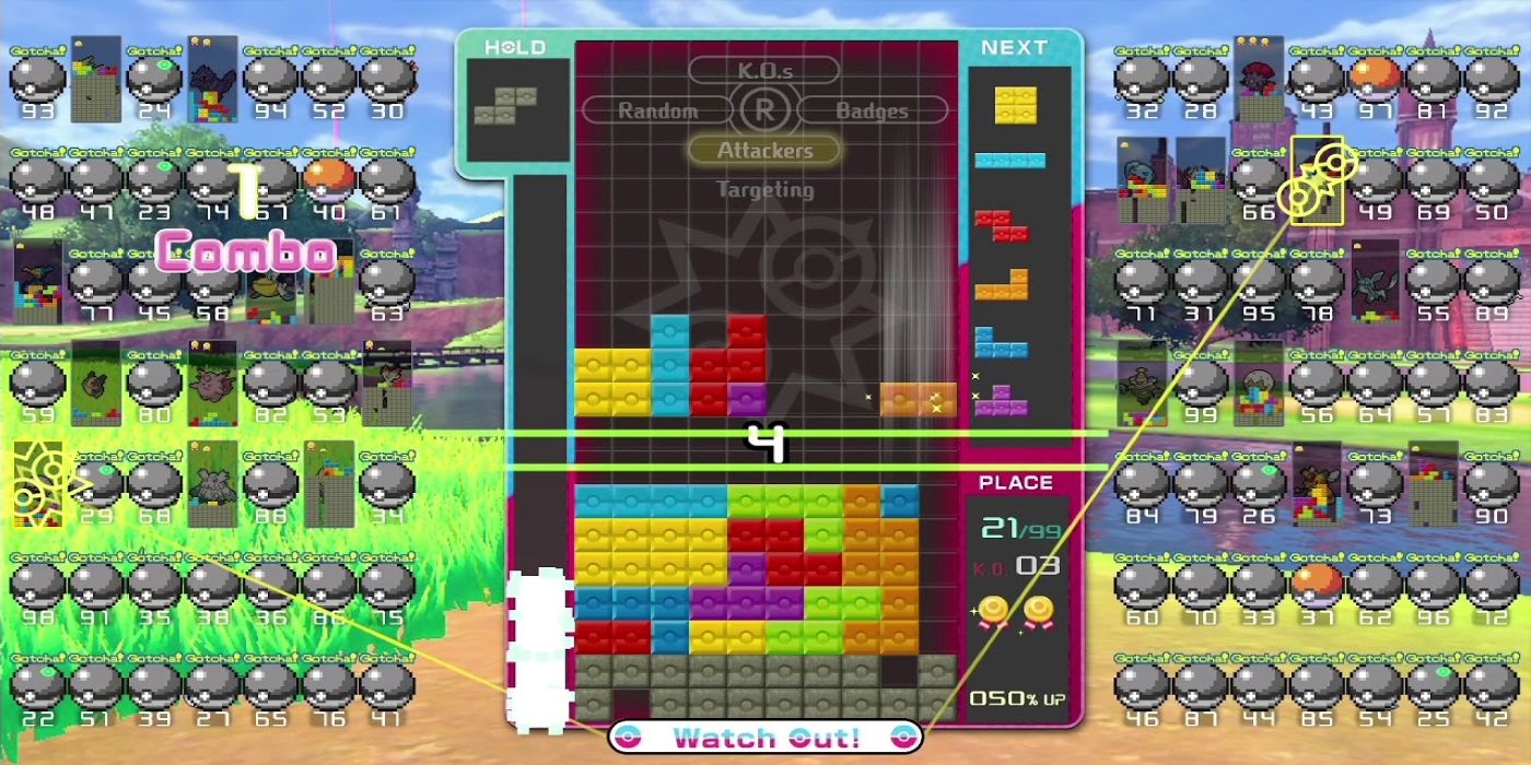 tetris 99 pokemon sword and sheild