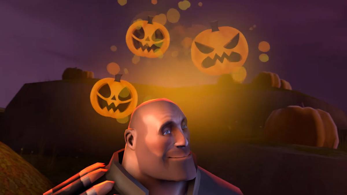 Heavy with pumpkins