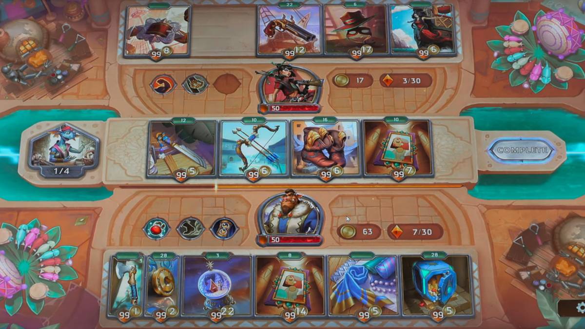 the bazaar screenshot vertical slice