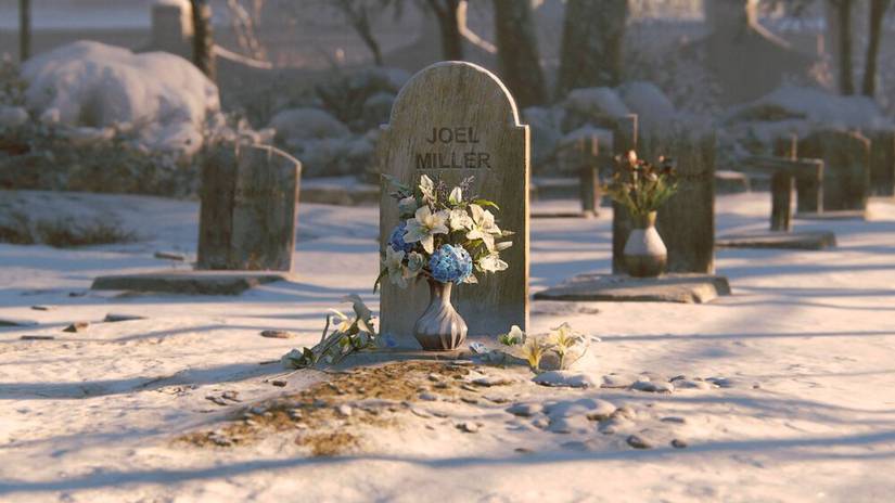 last of us joel grave