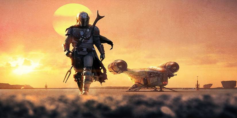 The Mandalorian key art