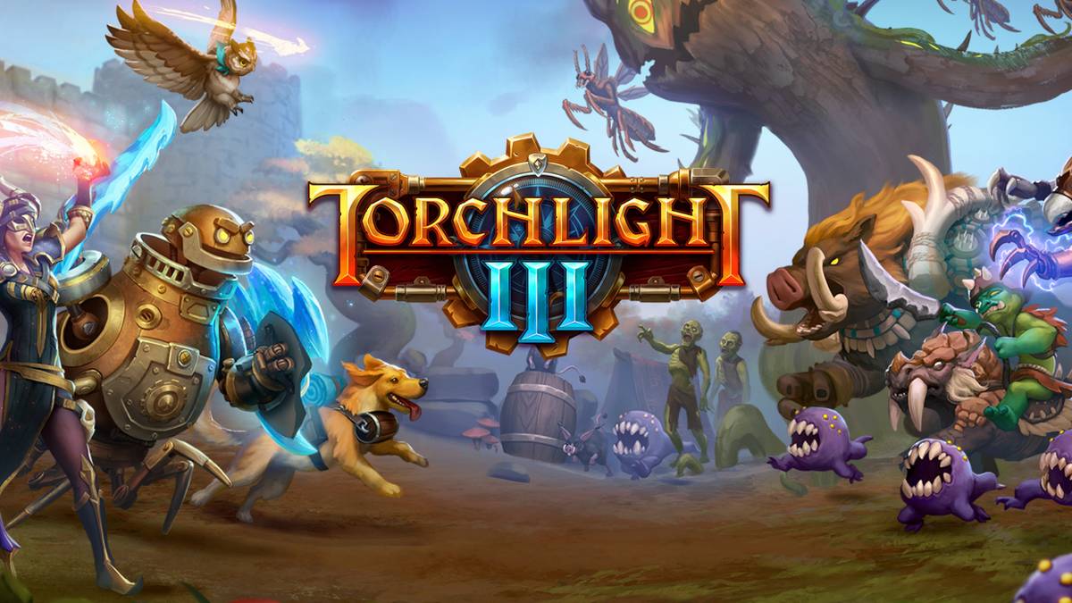 torchlight 3 logo art