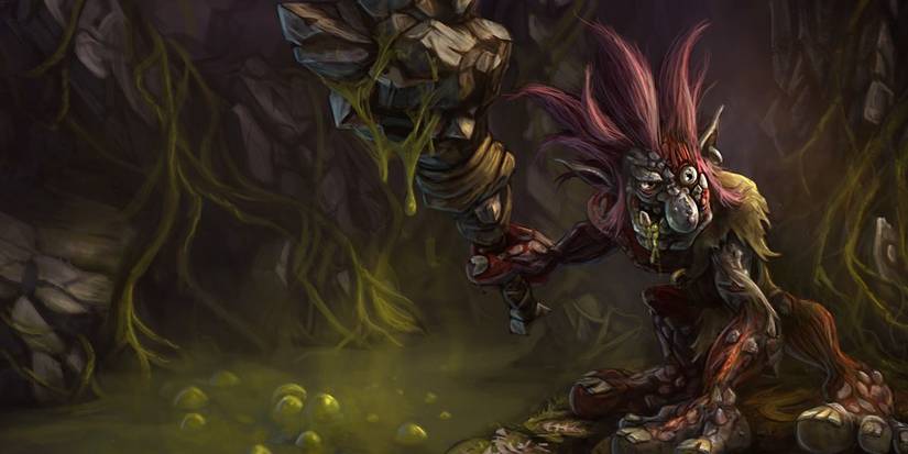League of Legends Old Trundle Splash Art