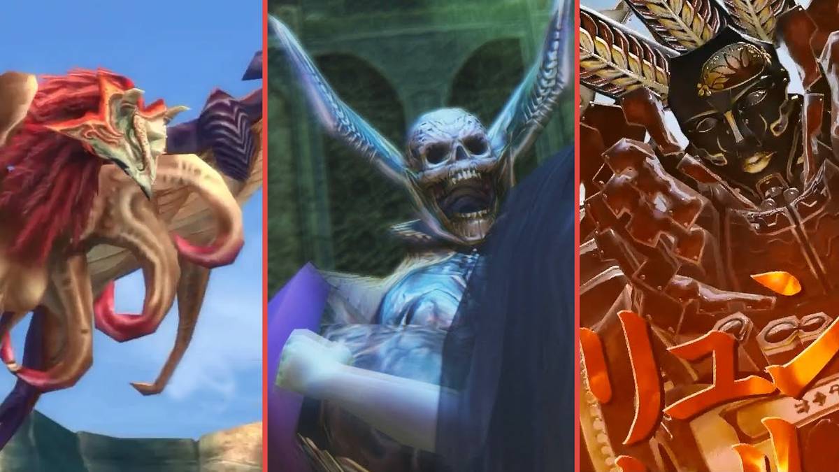 Valefor, Zalera and Brynhildr from the Final Fantasy series